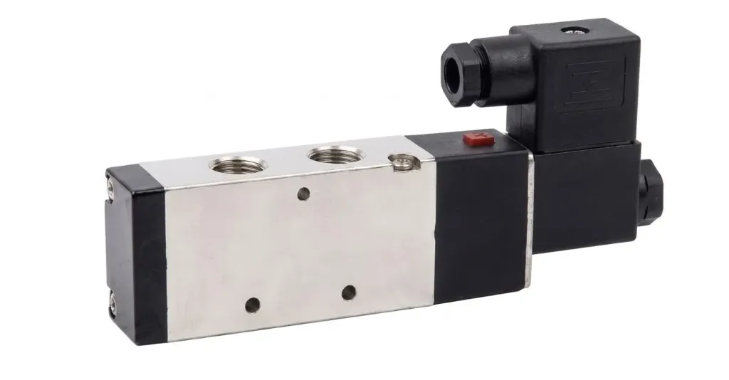4V310-08 AC220V AIRMIXS Solenoid Valve – 5/2 Way Single Solenoid Pneumatic Control Valve G1/4" Ports
