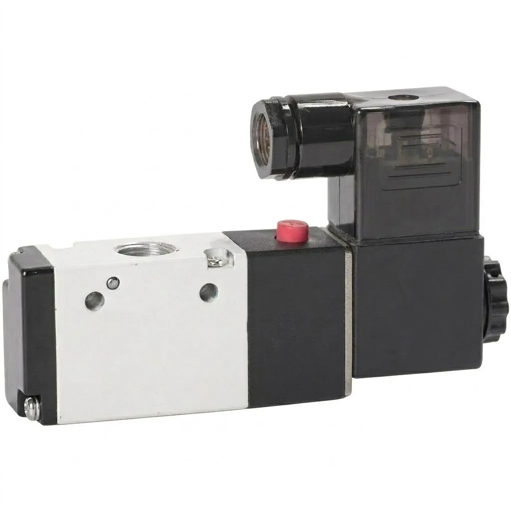 4V410-10 DC24V AIRMIXS Solenoid Valve – 5/2-Way Single Solenoid, G 3/8" Port, 24V DC