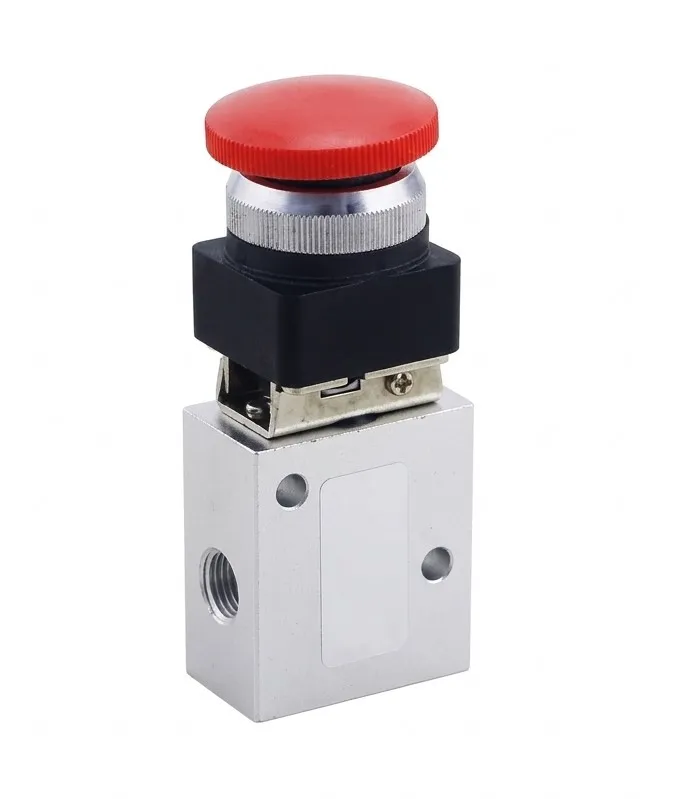 [AIRJM322EB] JM322EB AIRMIXS Series 3/2-Way Mechanical Valve Extension Button Actuation