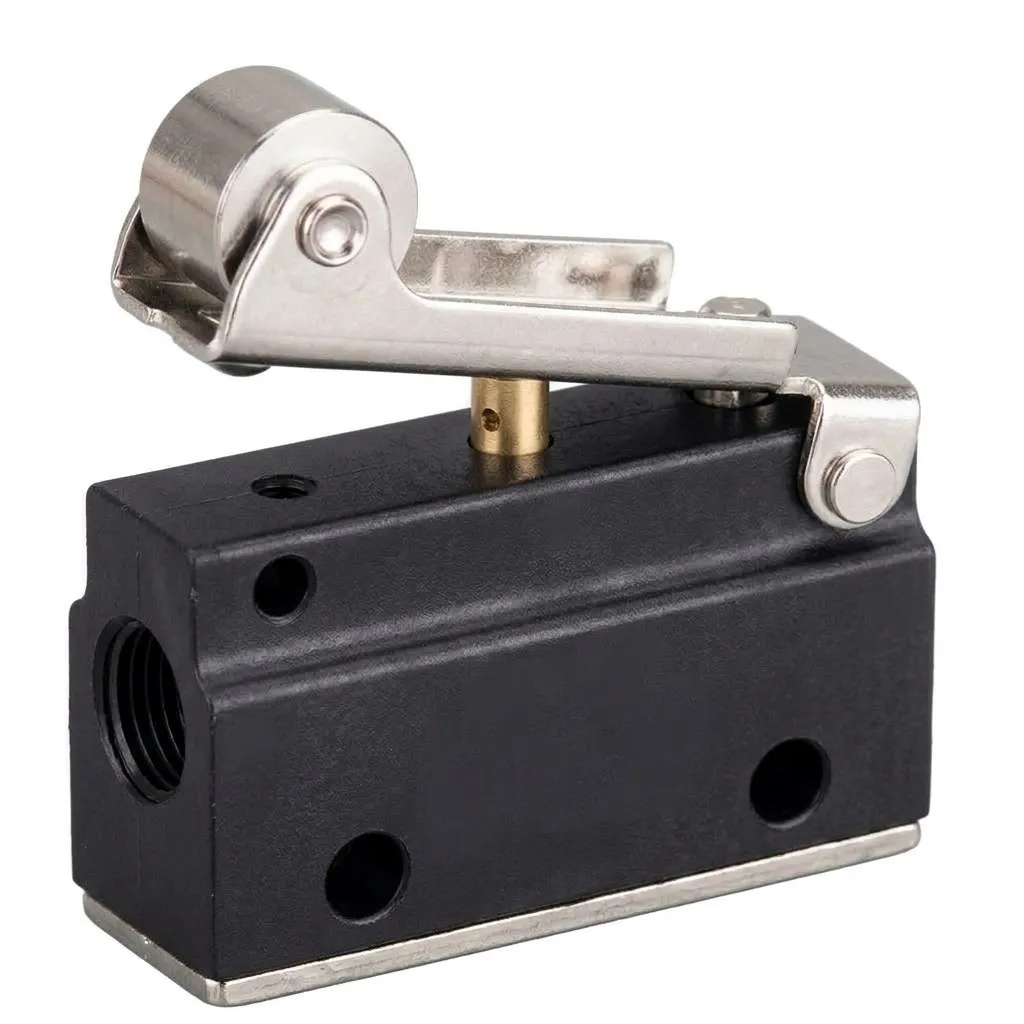 MOV321PPL Series AIRMIXS 3/2-Way Mechanical Valve Latching Palm Button Actuation