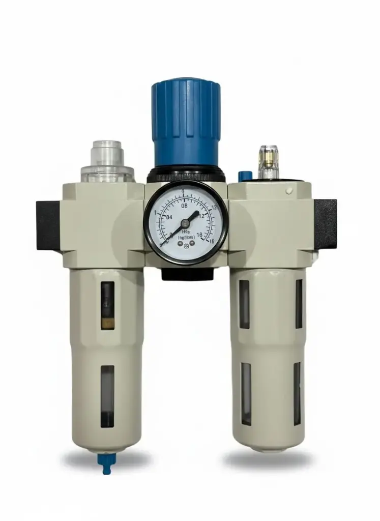 FRC-D-MIDI-04 AIRMIXS Heavy-Duty Modular FRL – 1/2" Port High-Flow Service Unit