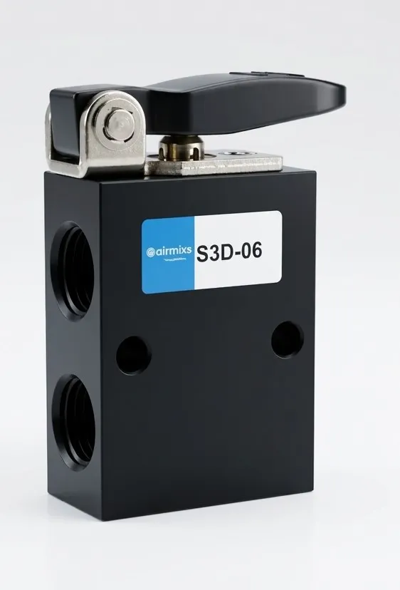 S3D-08 AIRMIXS 3-Way Direct-Acting Solenoid Valve