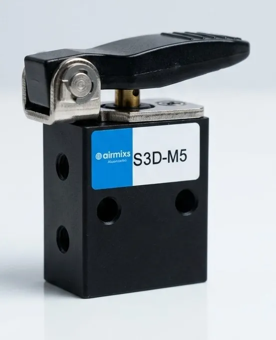 S3D-M5 AIRMIXS 3-Way Direct-Acting Miniature Pneumatic Solenoid Valve