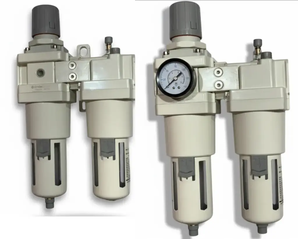 [AC5010-06] AC5010-06 AIRMIXS Heavy-Duty Modular FRL – 3/4" Port, 5,000 L/min Capacity with Metal Guards