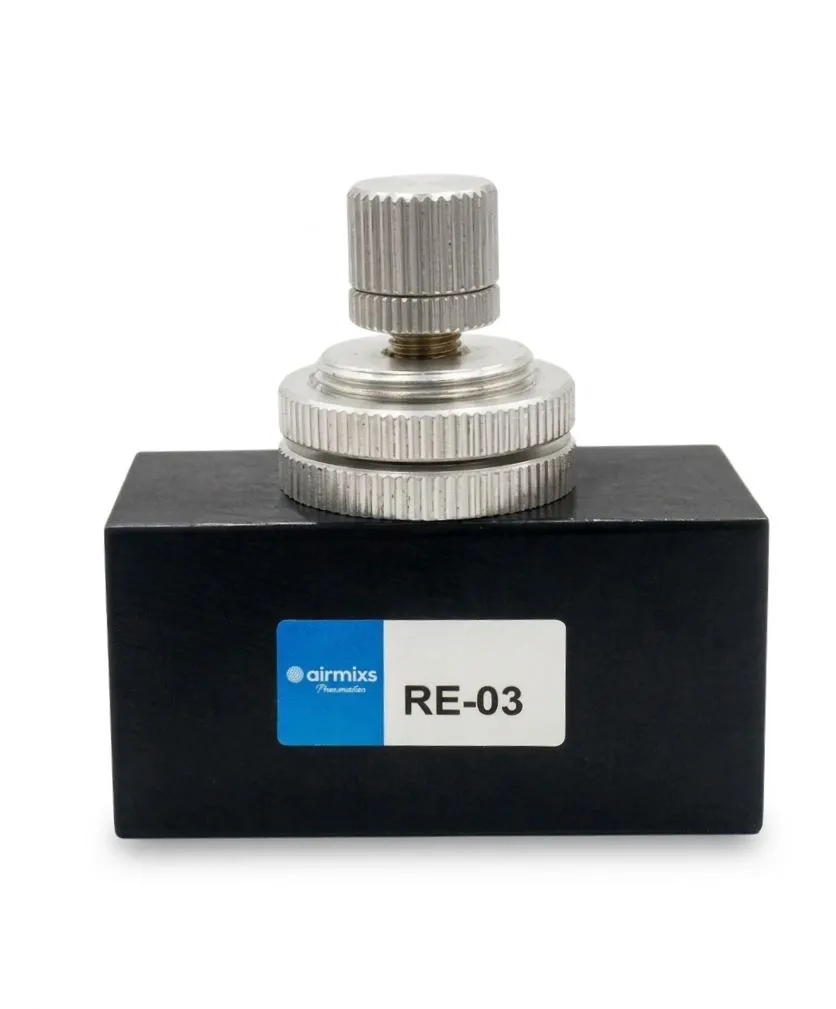 [RE-03] RE-03 AIRMIXS Precision One-Way Flow Control Valve (G 3/8")