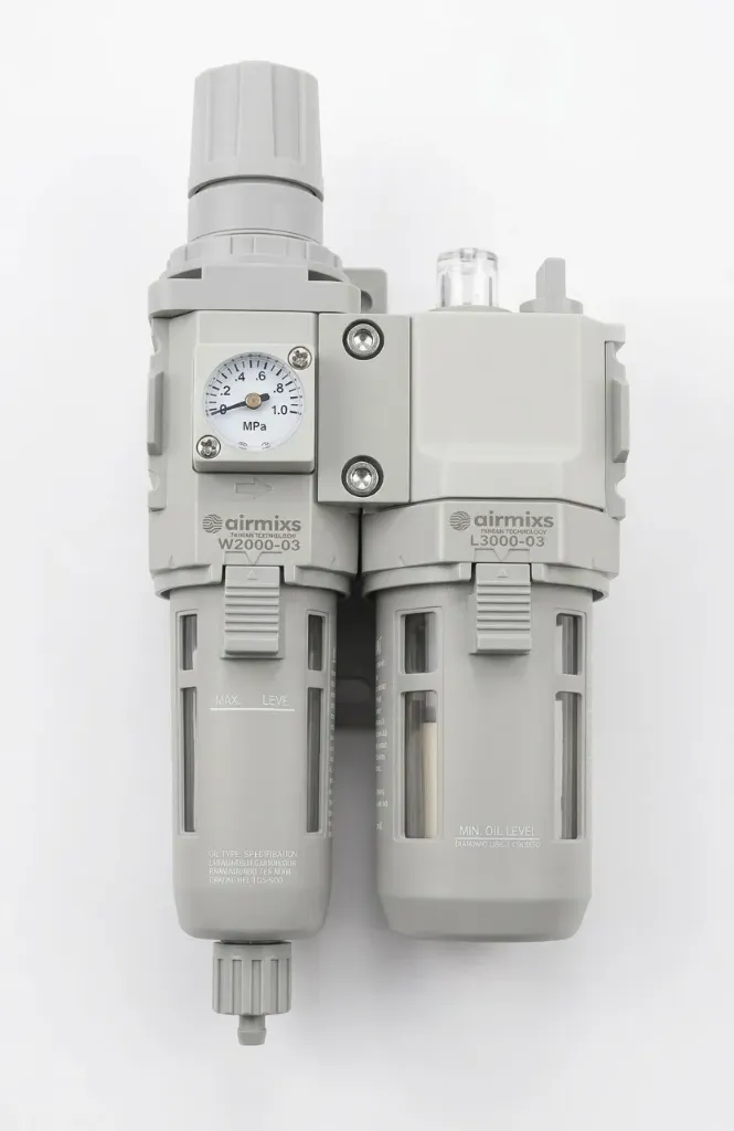 [C20103-G3/8] C20103-G3/8 Airmixs Pneumatic Filter Regulator & Lubricator Combination Unit (W2000-03 + L3000-03)