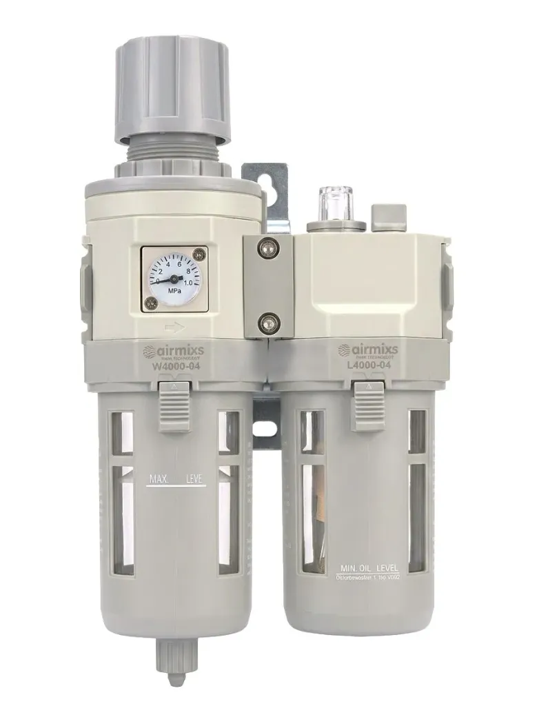 [C40104-G1/2] C40104-G1/2 AIRMIXS Heavy-Duty Modular F.R.L. Unit Filter Regulator