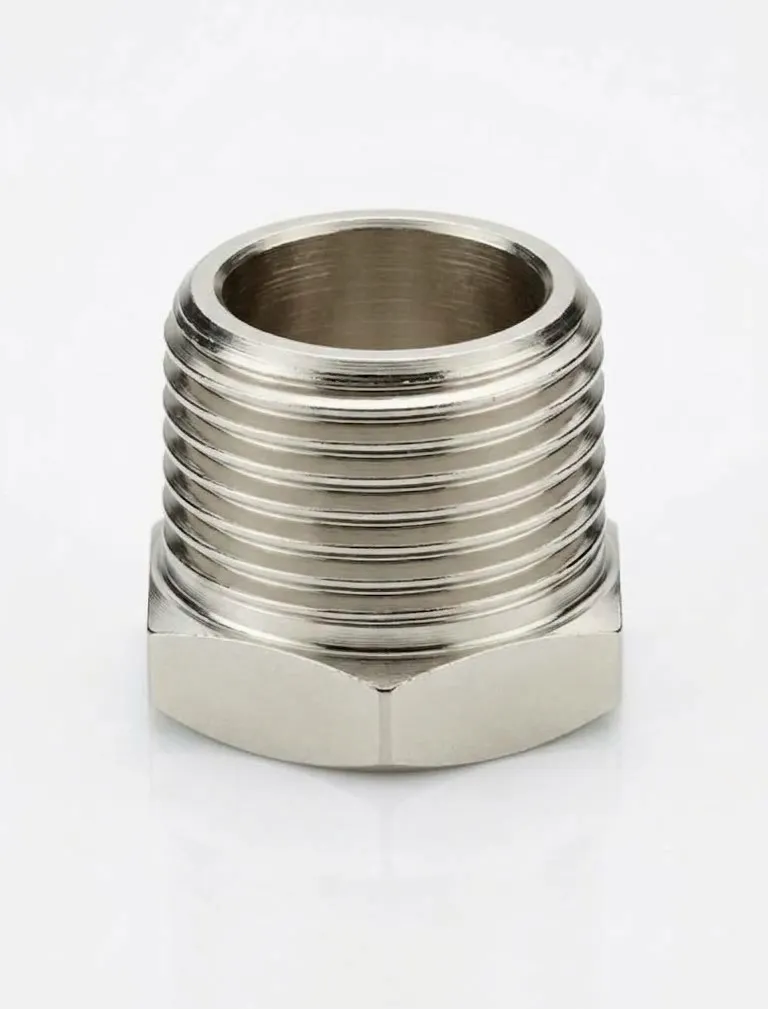 [JA158 AIRMIXS] JA158 AIRMIXS Chrome Thread Reducer Adapter – Male G 3/8" to Female G 1/4"