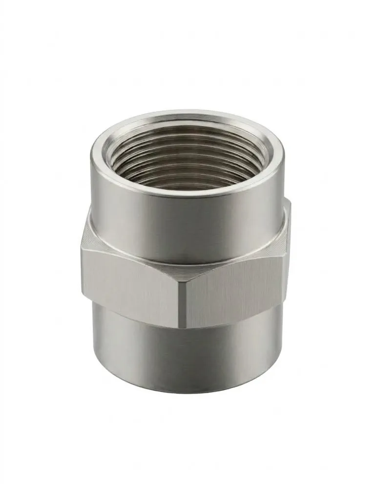 [JA089 1/8" AIRMIXS] JA089 1/8" AIRMIXS Threaded Hex Socket Coupling Female-to-Female