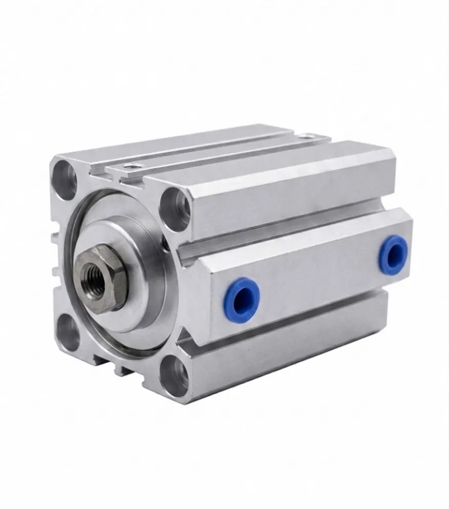 SDA50-25-S AIRMIXS Compact Air Cylinder – Double Acting, 50mm Bore, 25mm Stroke, Built-in Magnet