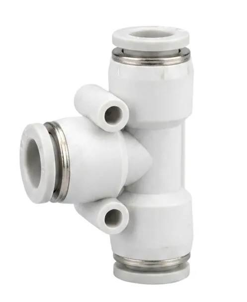PE04 AIRMIXS Union Tee Push-to-Connect Pneumatic Fitting