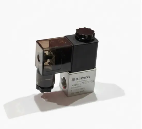 2V025-08 AIRMIXS Direct-Acting Solenoid Valve – 1/4" Port, 2/2-Way Normally Closed (0–10 Bar) Airmixs