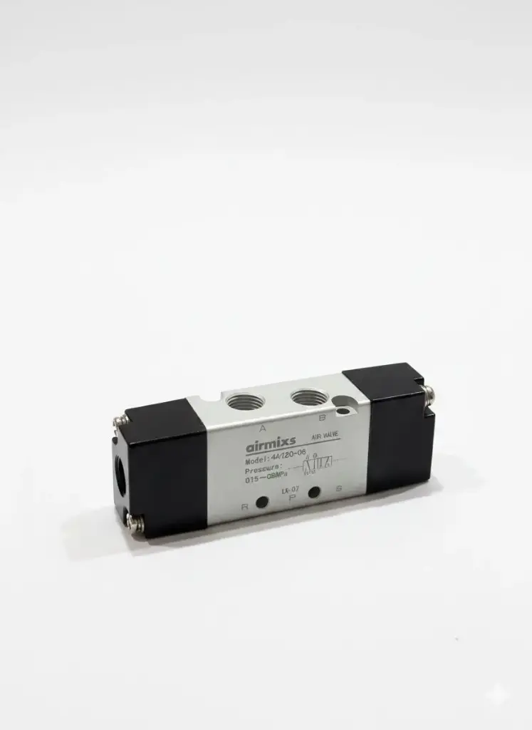 [4A120-06] 4A120-06 Pneumatic Air-Piloted Valve – 1/8" Port, 5/2-Way Directional Control Airmixs
