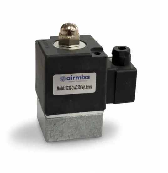 [K23D-2] K23D-2 Solenoid Valve – 1.6mm Orifice, 3/2-Way Direct-Acting, 220V AC Airmixs