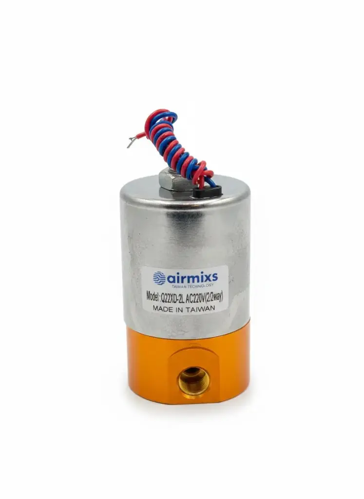[Q22XD-2L] Q22XD-2L Direct-Acting Solenoid Valve – 1/8" Port, 2/2-Way, AC220V Airmixs