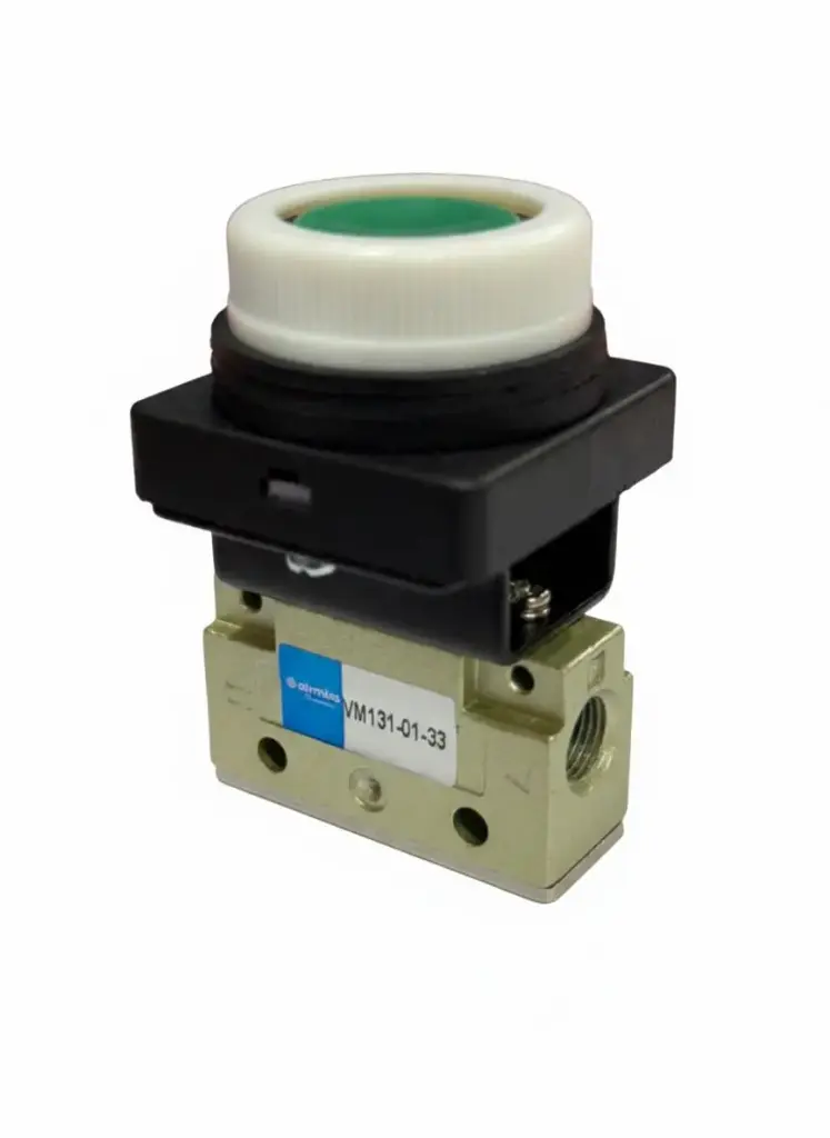 VM131-01-33 AIRMIXS 1/8" Push Button Mechanical Valve