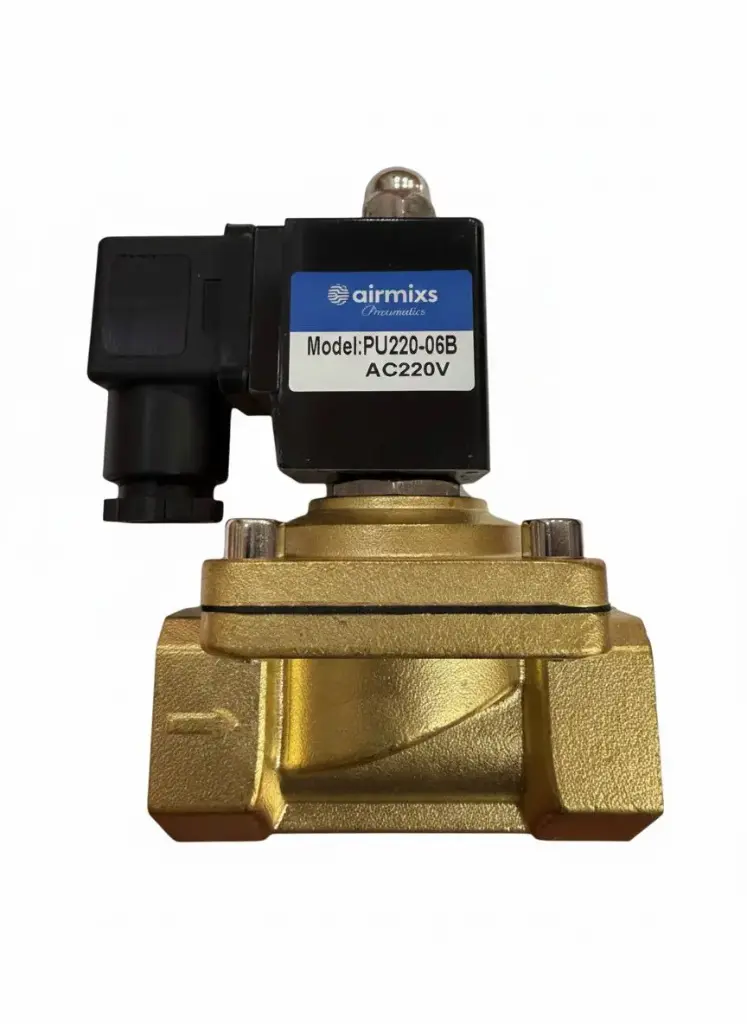 [PU220-06B] PU220-06B- AIRMIXS 2Way solenoid valve 3/4"