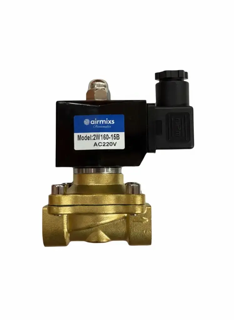 [2W160-15B] 2W160-15B AC220V- 2 way solenoid valve Airmixs