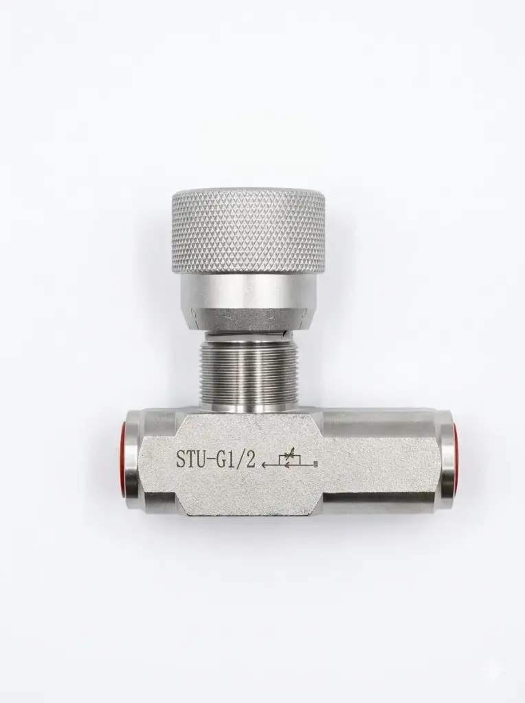 AIRMIXS STU-G1/2 Stainless Steel Flow Control Valve