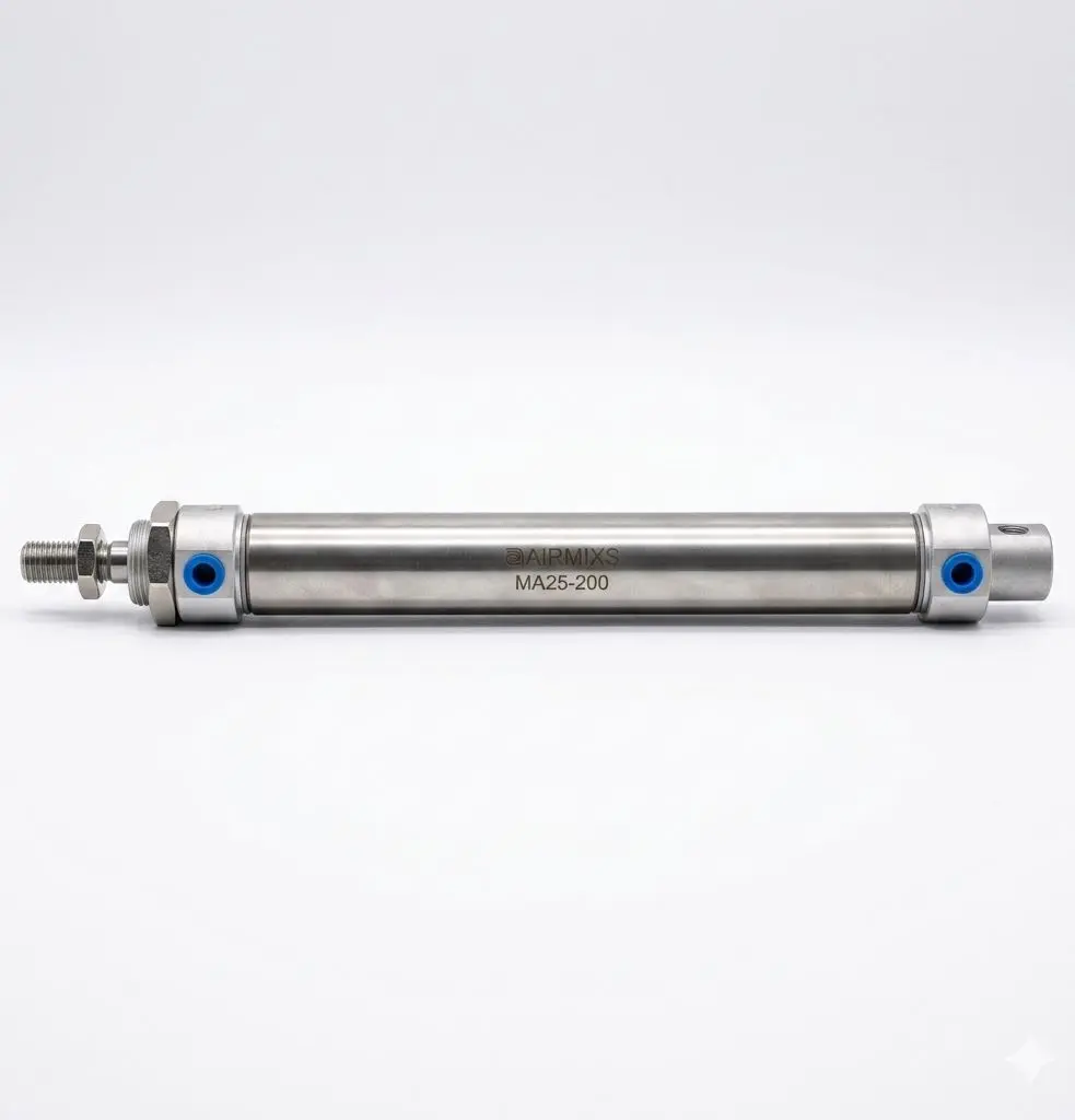 [MA25-200] AIRMIXS MA25-200 Stainless Steel Mini Cylinder