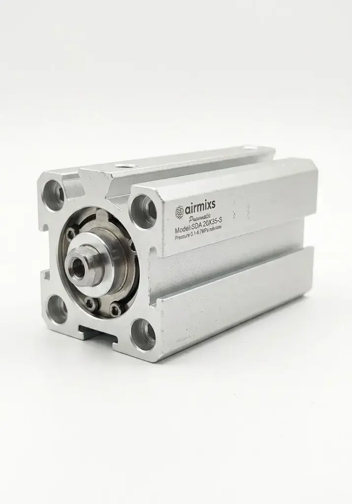 AIRMIXS SDA 20-35-S Compact Double-Acting Pneumatic Cylinder