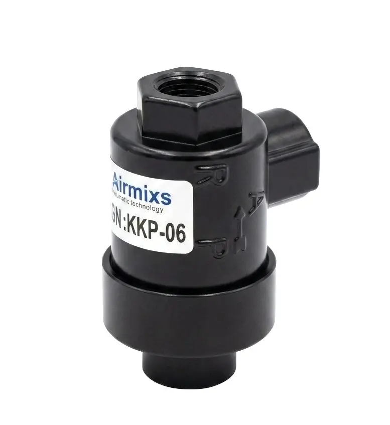 AIRMIXS KKP-06 Pneumatic Aluminum Quick Exhaust Valve (1/8")