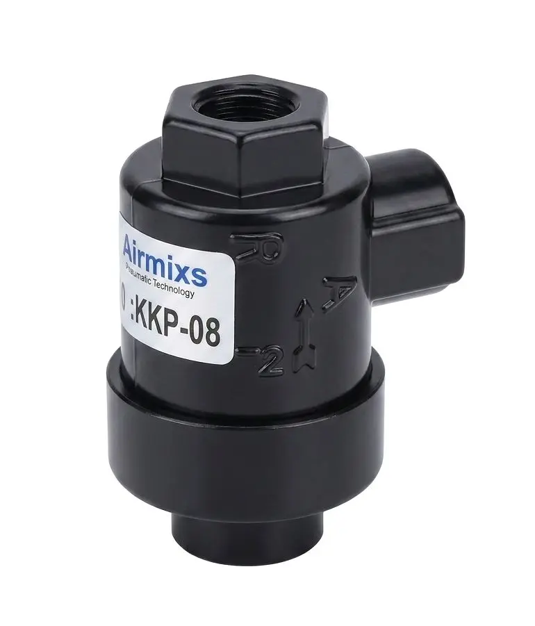 KKP-08 AIRMIXS Pneumatic Aluminum Quick Exhaust Valve (1/4")