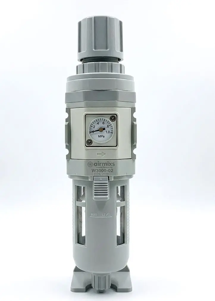 W3000-02-G 1/4" AIRMIXS Compact Pneumatic Filter Regulator
