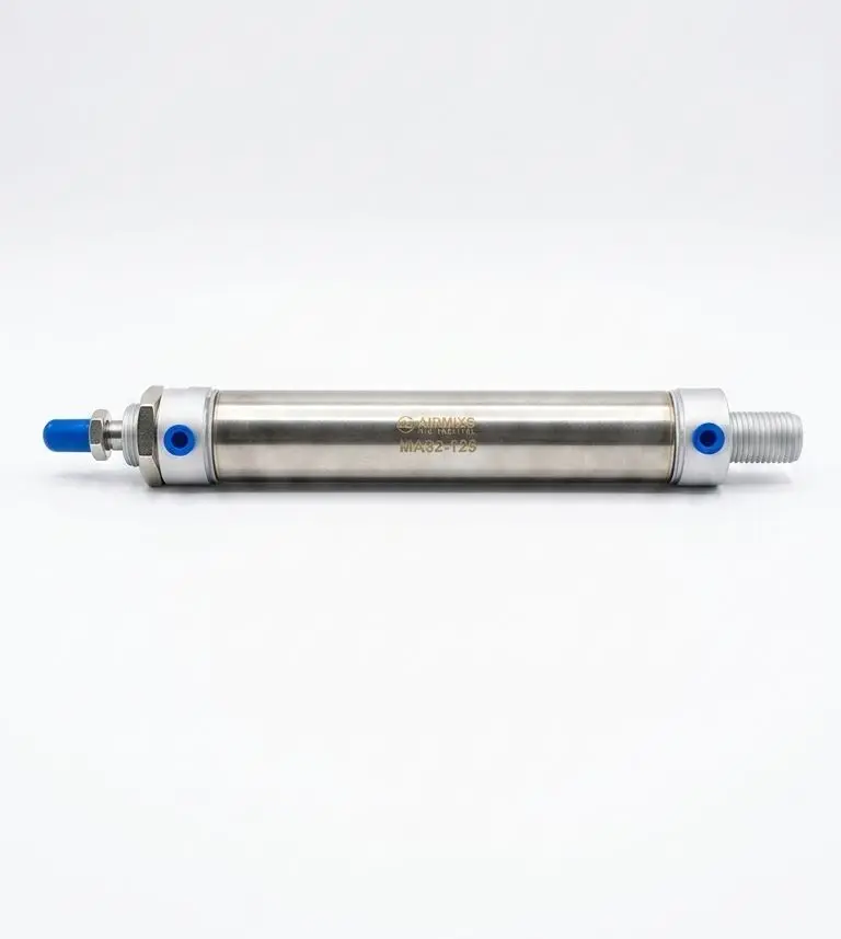 [MA32X125] AIRMIXS MA32X125 Stainless Steel Mini Air Cylinder