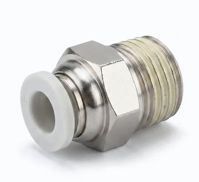 AIRMIXS PC06-02 Straight Male Connector
