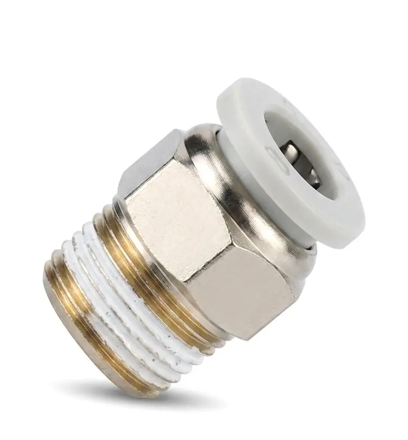 AIRMIXS PC08-02 Straight Male Connector