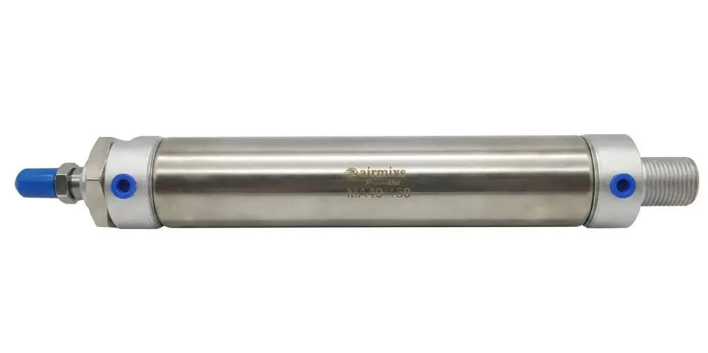 AIRMIXS MA40-150 Stainless Steel Mini Round Cylinder